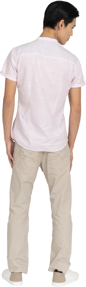 Man in casual clothes standing