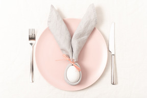 Easter table setting