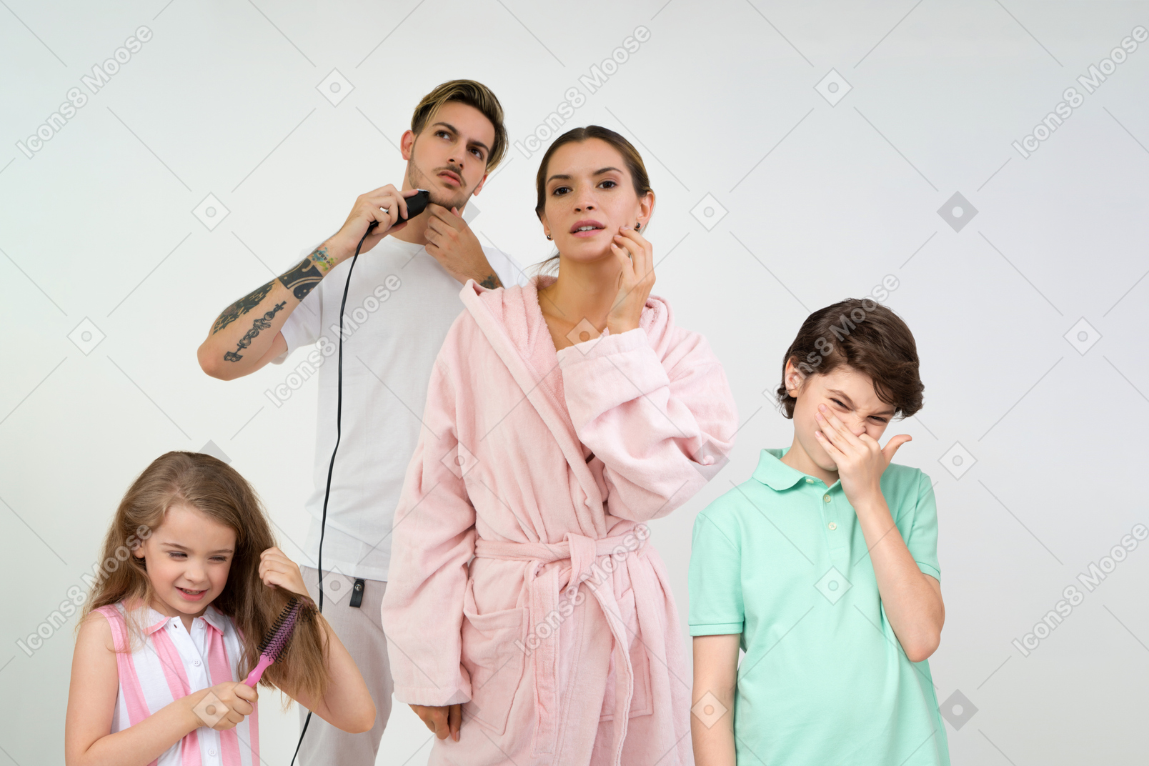 As a rule family mornings look like this