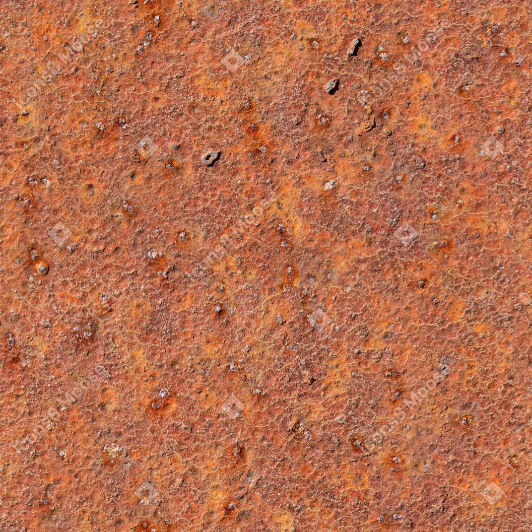 Vieja pieza de metal oxidado