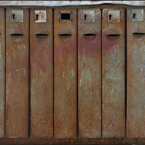 Anciennes boîtes aux lettres