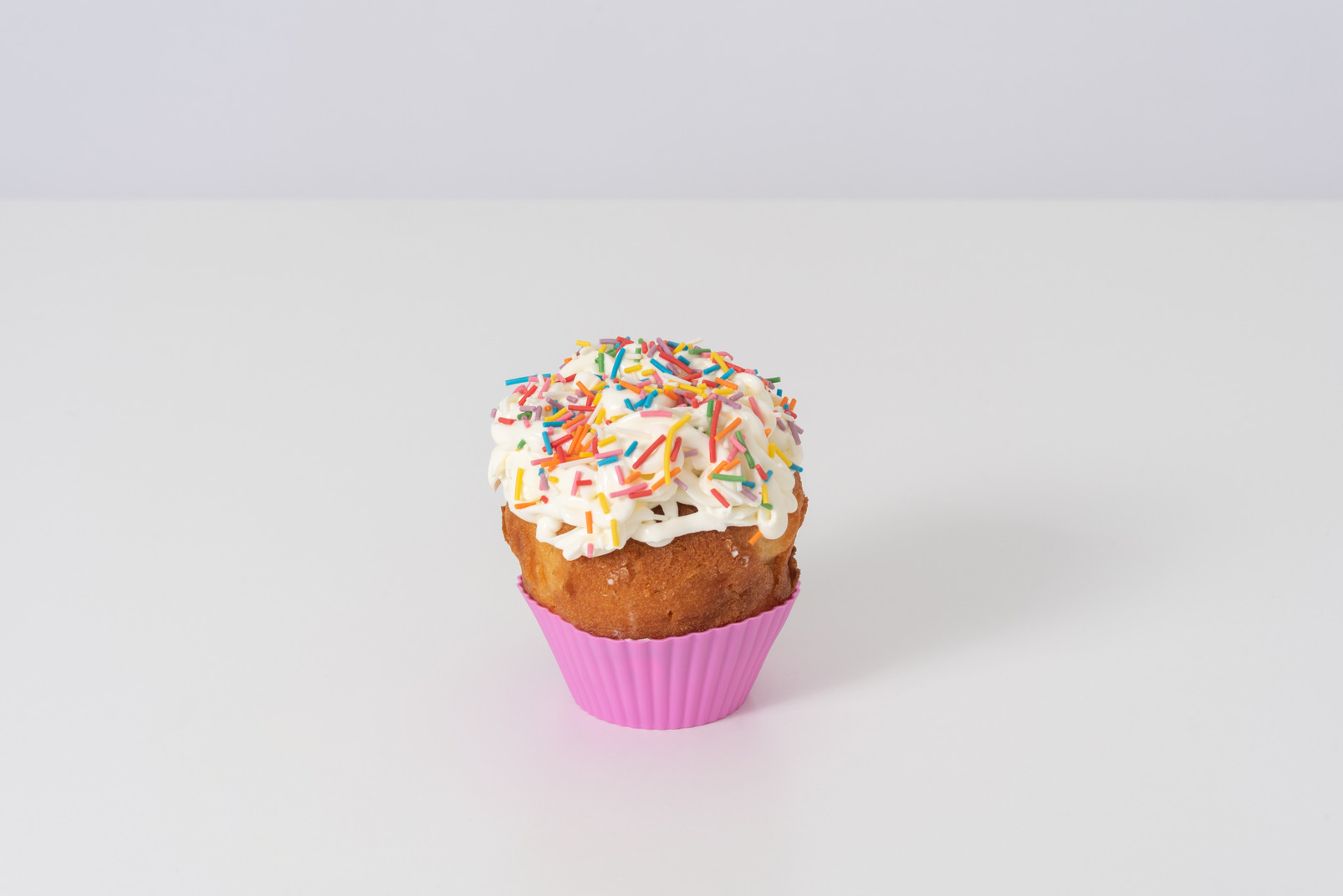 Cupcake on a white background