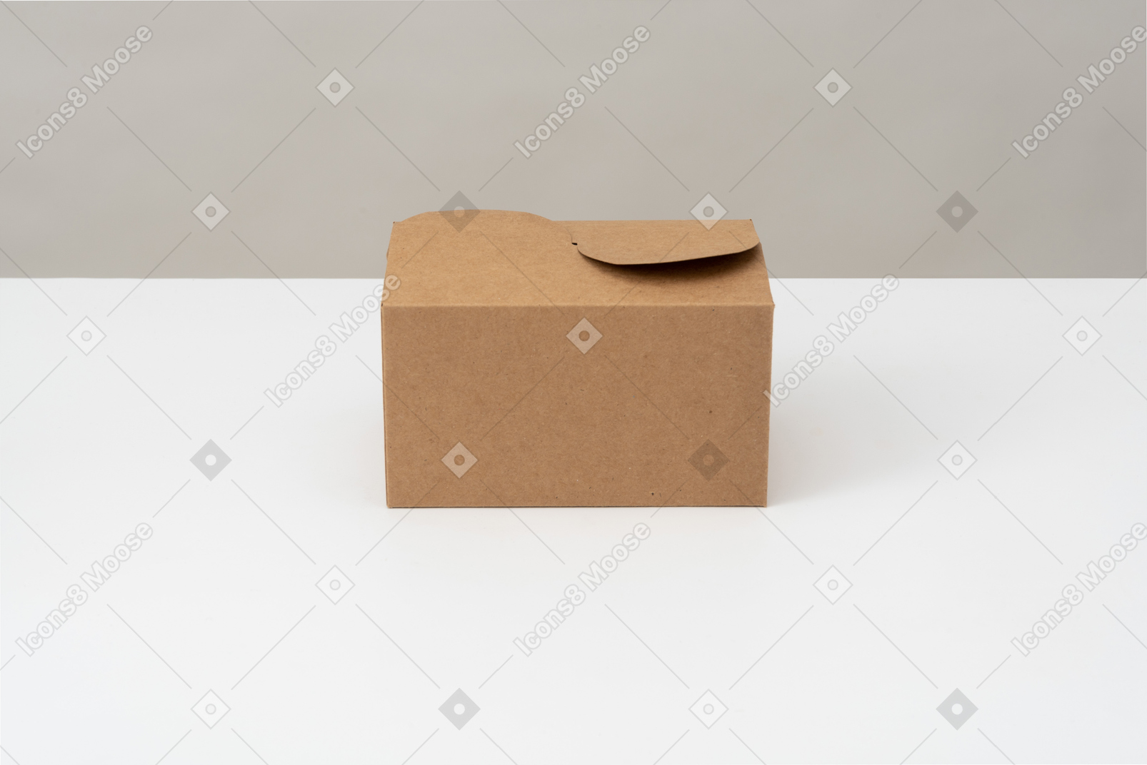 Promotional brown paper box