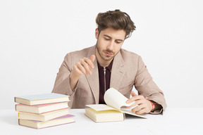 Disfrutando el tiempo de lectura