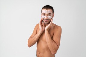 Content de ma routine de soin du visage