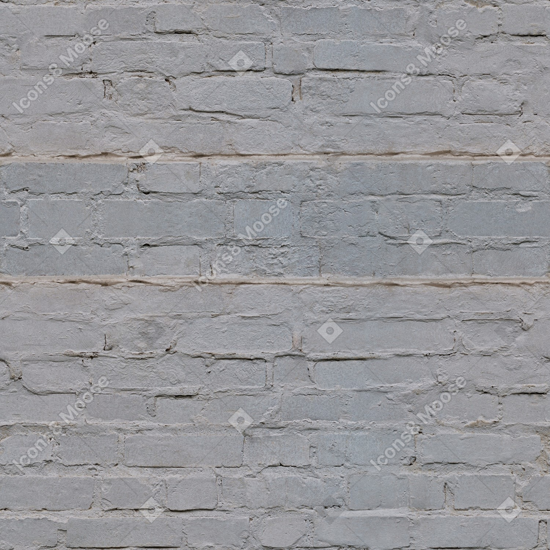 Gray painted bricks texture