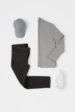 Casual men's outfit