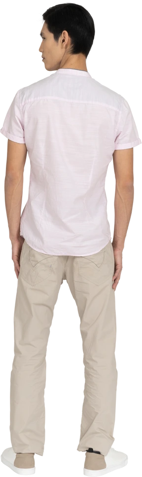 Man in casual clothes standing