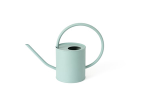 Green watering can