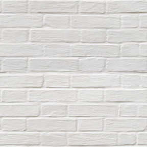 White painted bricks texture