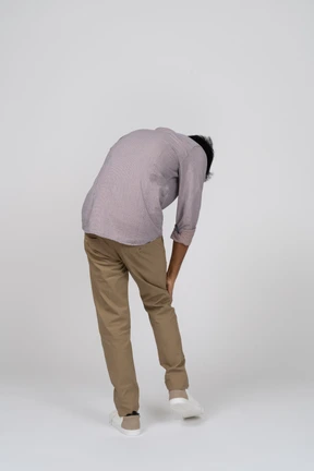Man in casual clothes standing