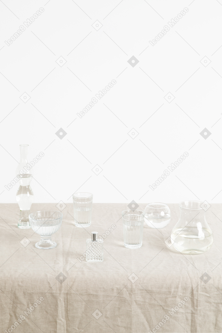 Glassware home collection