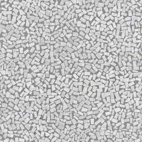 Piso de hormigón gris con textura de azulejos