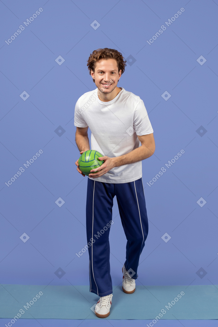 Giocando con una palla