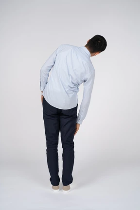 Man in casual clothes standing