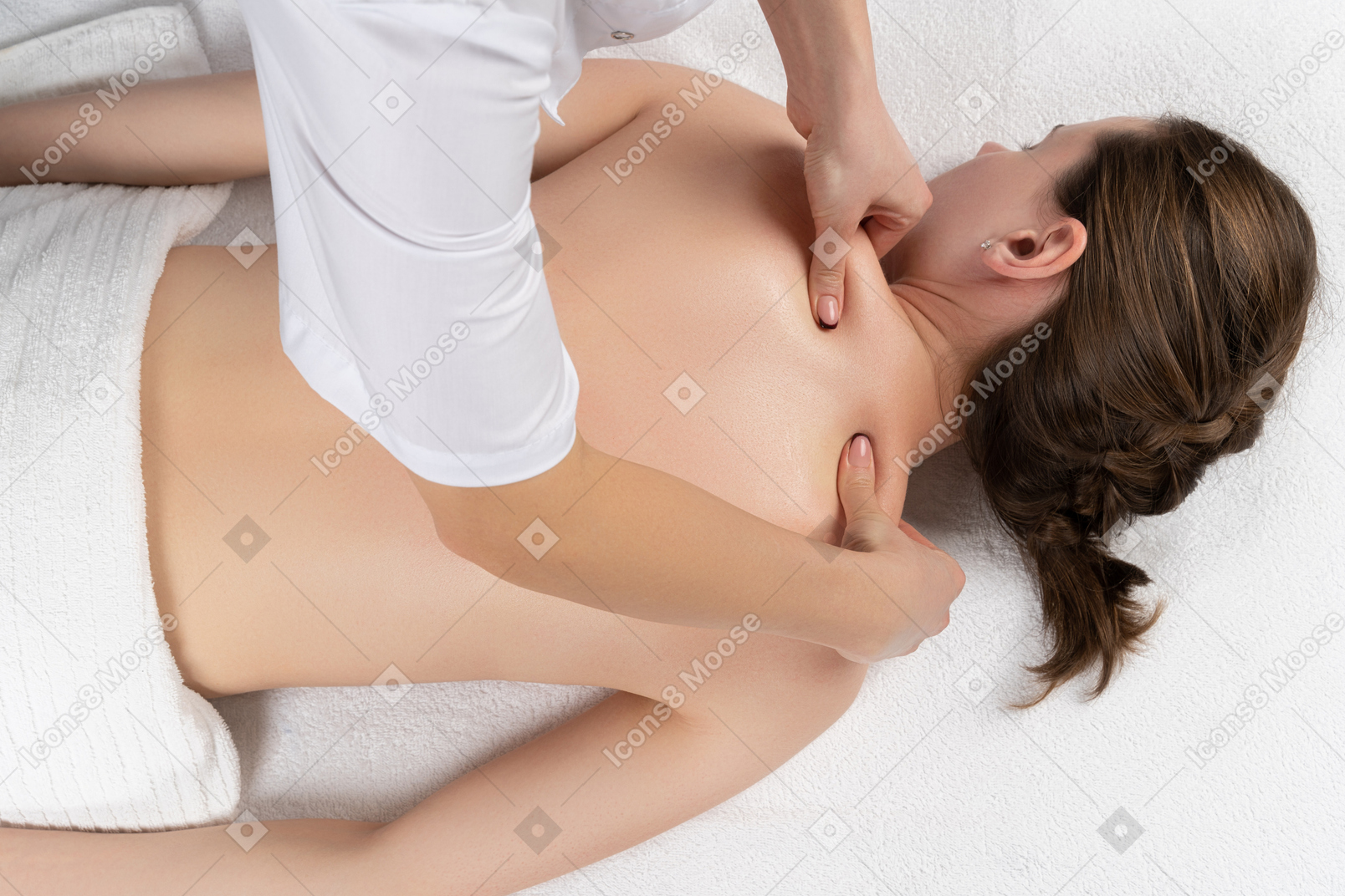 Séance de massage