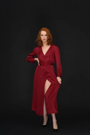 God damn it! what is wrong with this dress?!