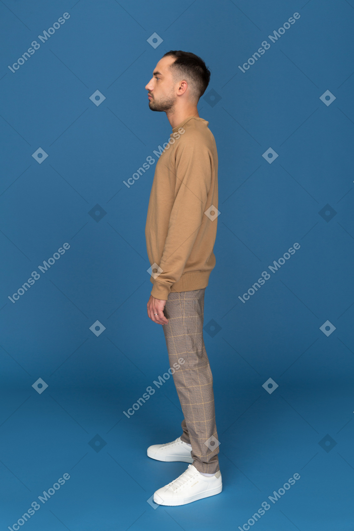 Young man standing