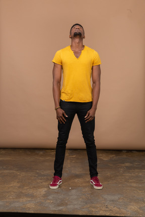 Man in casual clothes standing