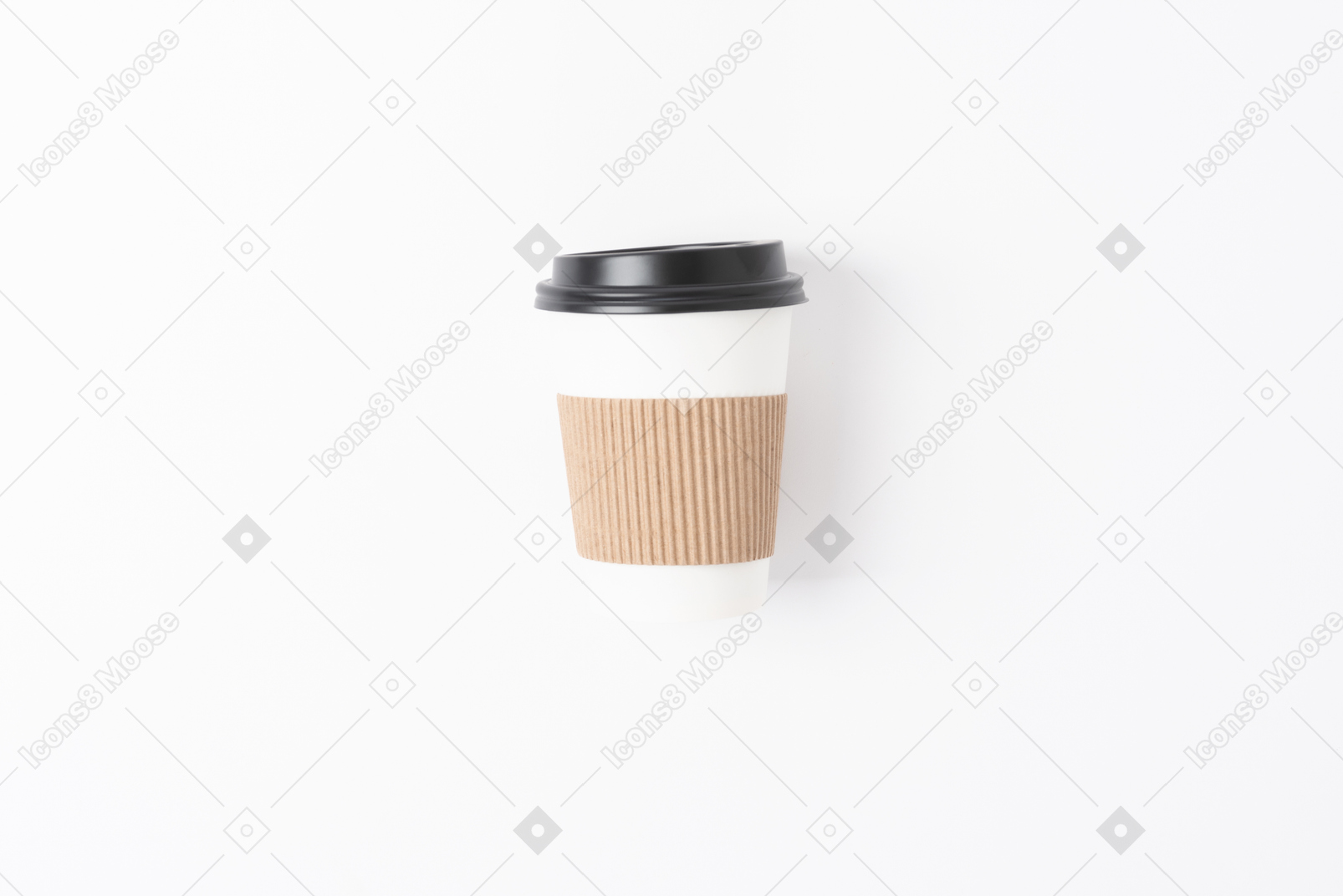 用可重复使用的杯子带来咖啡