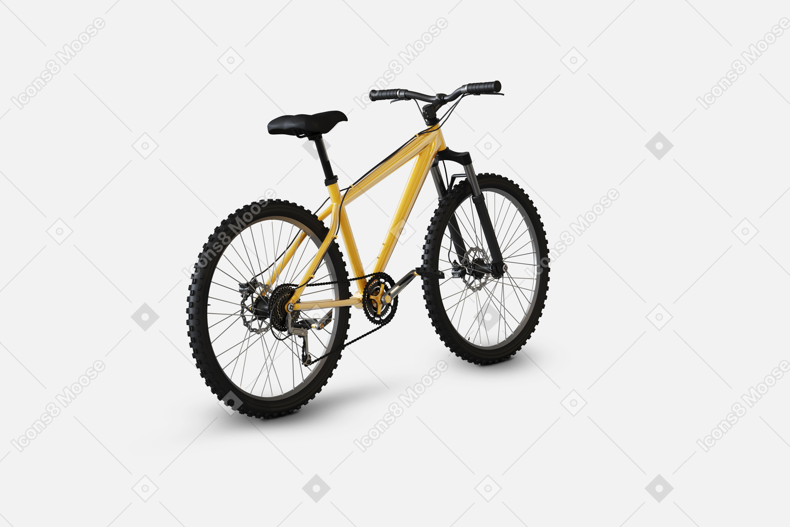 A sportive bike for a sportive person