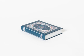 Koran book on white background