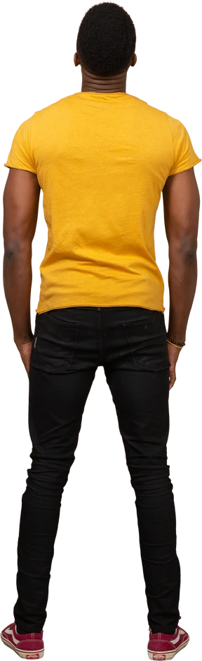 Man in casual clothes standing