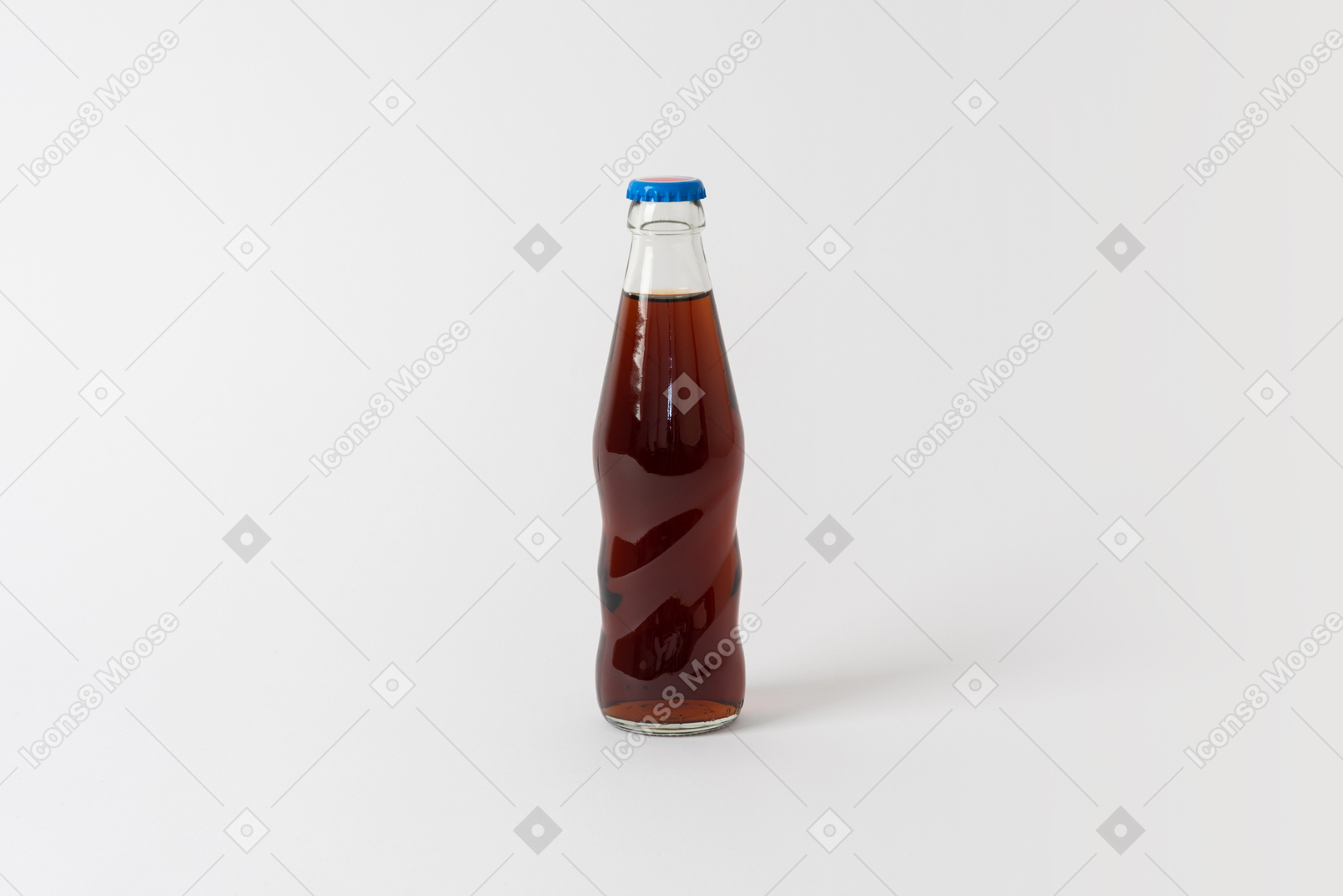 Glass bottle mockup