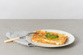 La cena ha il sapore delle lasagne