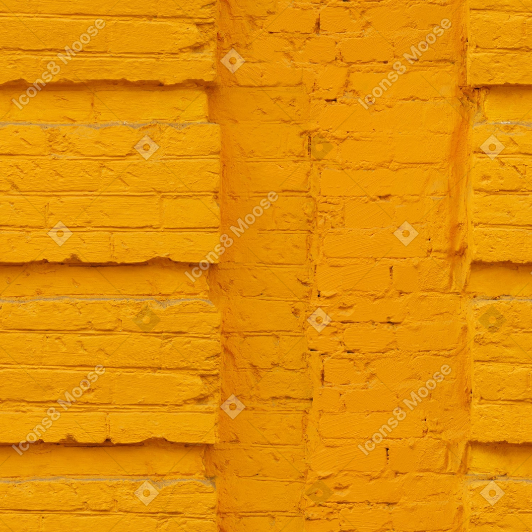 Texture de briques jaunes