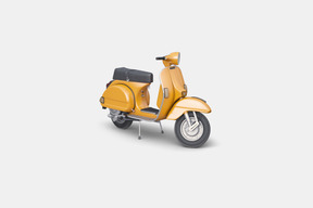 Scooter jaune