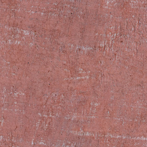 赤く塗られたコンクリートの壁