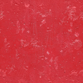 赤い塗られたコンクリートの壁