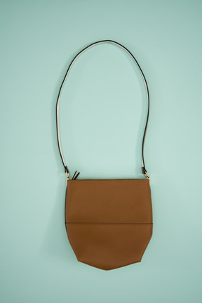 Female leather handbag