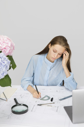 Examinando papéis de trabalho