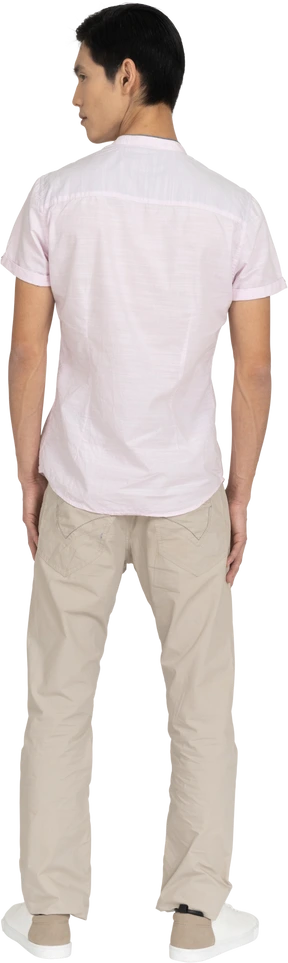 Man in casual clothes standing
