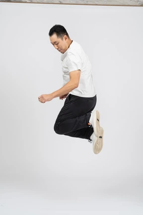 Jumping man