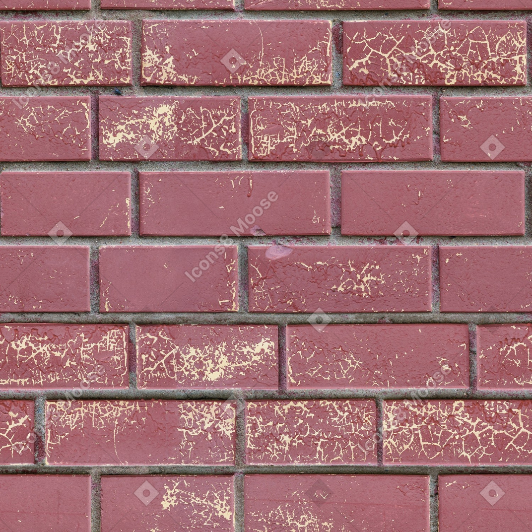 Textura de la pared de ladrillos rojos