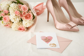 Beautiful wedding accessories