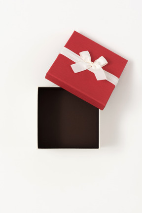 Coffret cadeau style noël