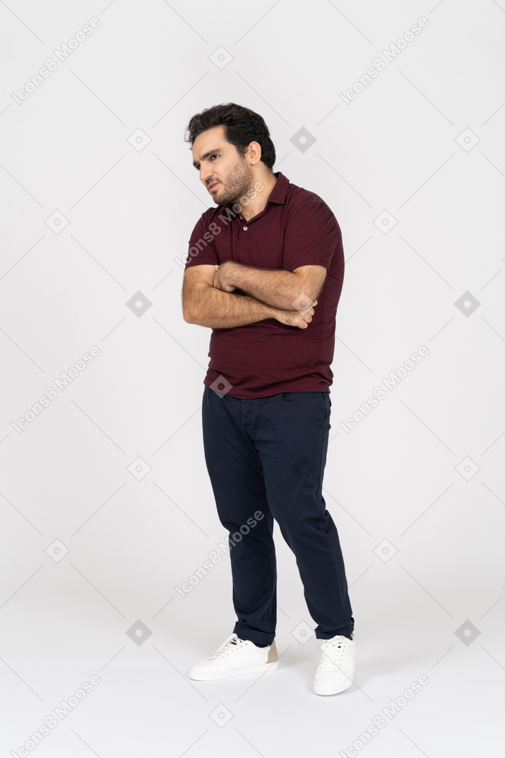 Man with crossed arms