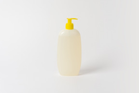 Soap dispenser bottle mockup