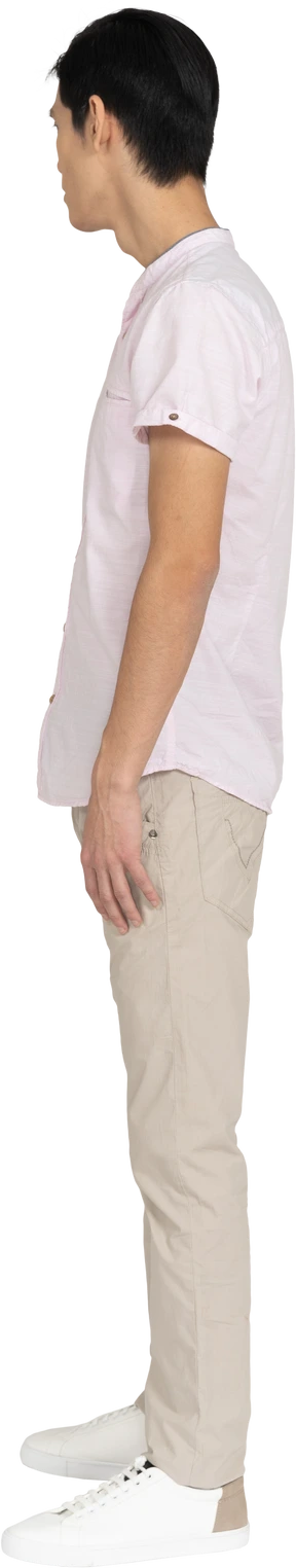 Man in casual clothes standing