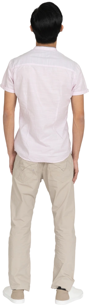 Man in casual clothes standing