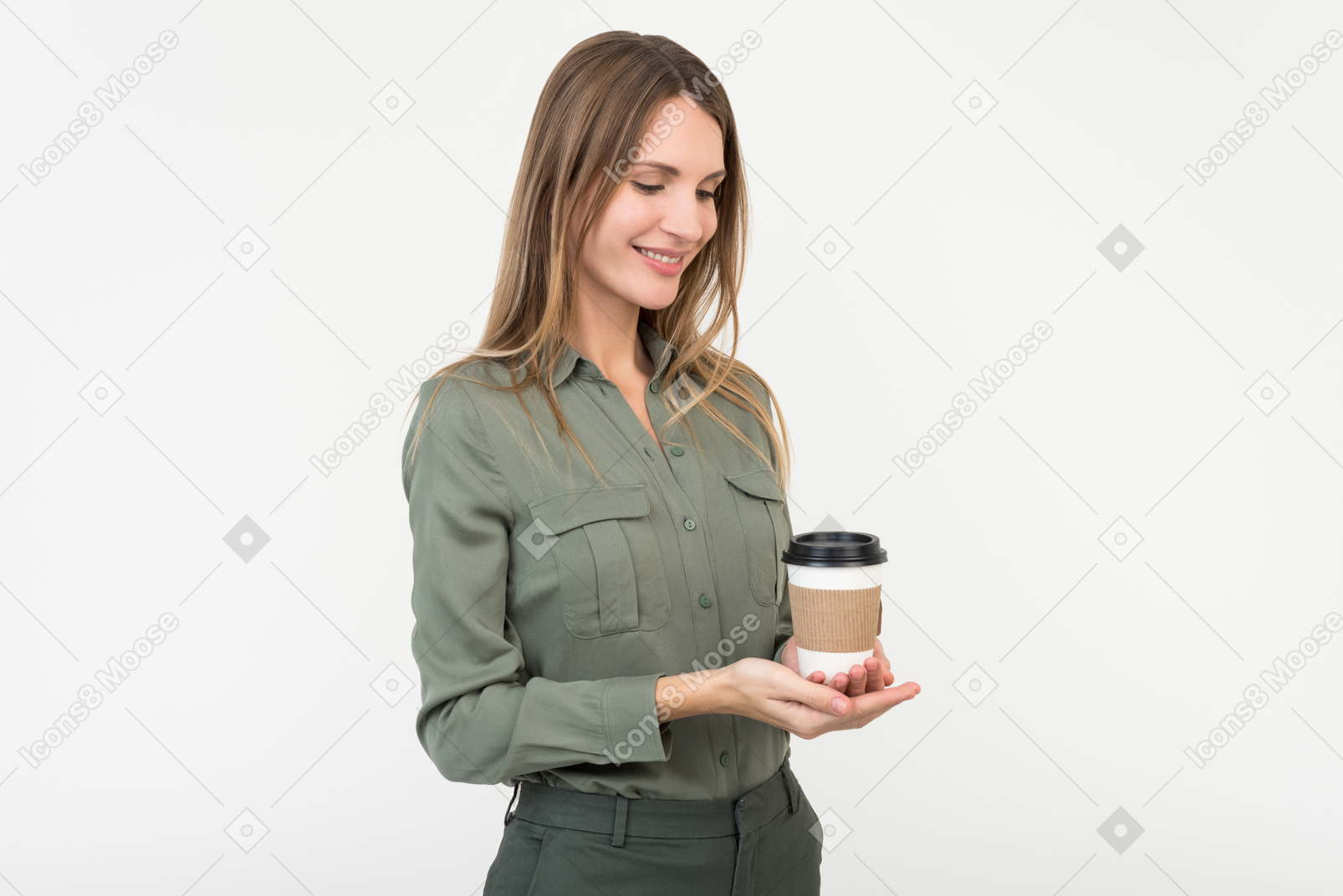Io uso solo tazze di caffè biodegradabili