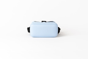 Blue virtual reality glasses