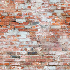 Red bricks wall texture