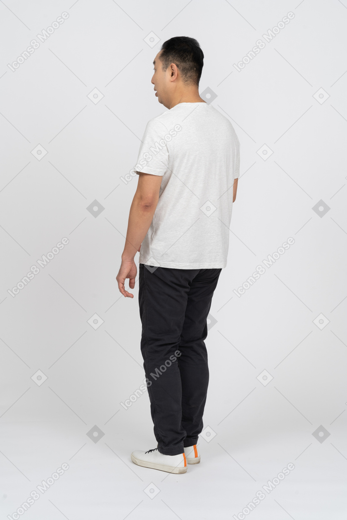 Man in casual clothes