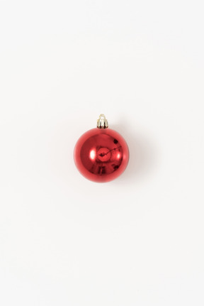 Red christmas tree toy