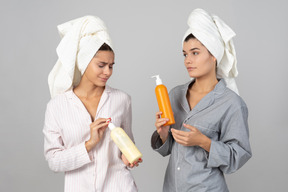 Beauty-routine mit meinem bestie